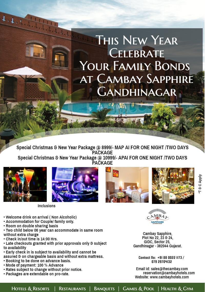 cambay-sapphire-gandhinagar-new-year-package