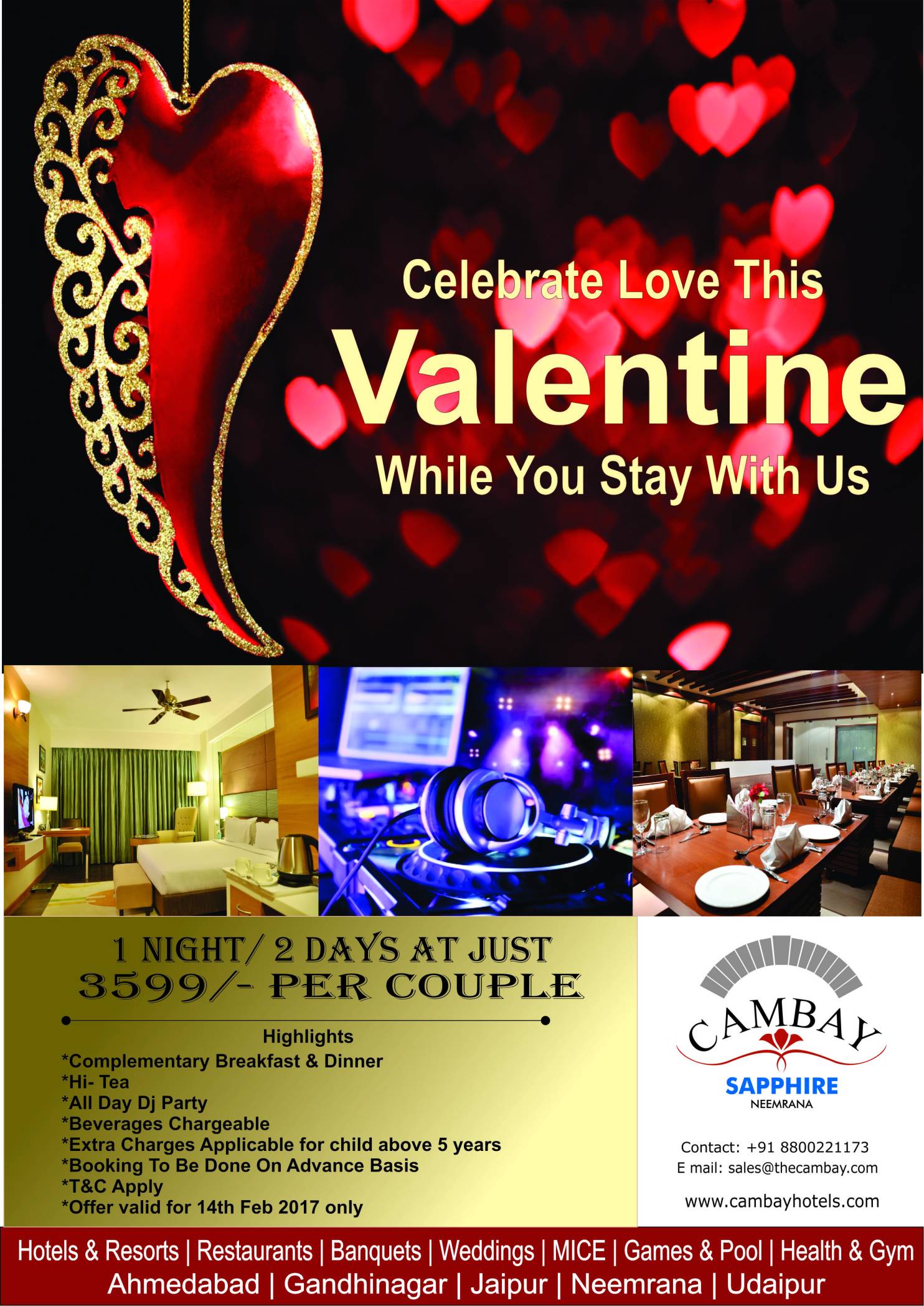 Celebrate Valentine Day With Luxury Accomodation - Cambay Sapphire Neemrana.jpg